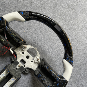 Pièces automobiles personnalisées RPPF, style sportif, volant en fibre de carbone forgée à LED pour Ford Mustang 2010-2014 - Product Image 3