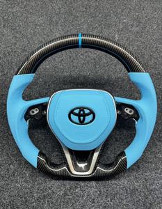 <span class=keywords><strong>พวงมาลัย</strong></span>คาร์บอนไฟเบอร์แท้แบบกำหนดเองสำหรับ <span class=keywords><strong>Toyota</strong></span> Camry <span class=keywords><strong>พวงมาลัย</strong></span>สปอร์ตอะไหล่ทดแทน - Product Image 5
