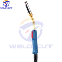 Torche de soudage MIG refroidie à l'eau RB 610D, 650A, connecteur Euro robuste, type Binzel