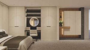 Armadio Modulare Autoportante in Legno Ecologico su Misura - Mobili Moderni per Camera da Letto con Disegno Personalizzato - Product Image 2