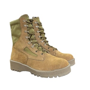 Bottes de chasse en daim personnalisées TSB21 Coyote Brown Khaki, couleur camouflage vert sport, Coyote en option - Product Image 1