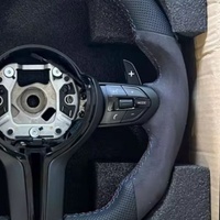 Volant en cuir suédé haute performance pour BMW F10 F20 E71 X5 X3 F30 F31 M3 F80 M4 F82 M5 F90 X6 F25 F36 F45 F52 Série F
