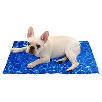 Tapis rafraîchissant portable pour animaux de compagnie – Idéal pour les voyages, le camping, les sièges de voiture, la plage, les pique-niques et les activités de plein air – Coussin de refroidissement pour chiens et chats – Soulagement de la chaleur estivale