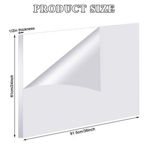 5''x6.9'' Hot Sale Custom Size Transparent Acrylic Board Durable Extruded Acrylic <b>Sheet</b> - Product Image 2