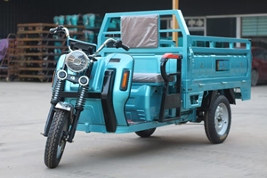 Venta Directa de Fábrica, Triciclo Eléctrico de Carga con Carrocería Abierta, Motor de 800W, Capacidad de Carga de 200-300 kg, Vehículo de <span class=keywords><strong>Transporte</strong></span> de Tres Ruedas para Adultos - Product Image 6