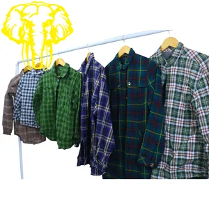flannel shirt old clothes 2nd hand clothes