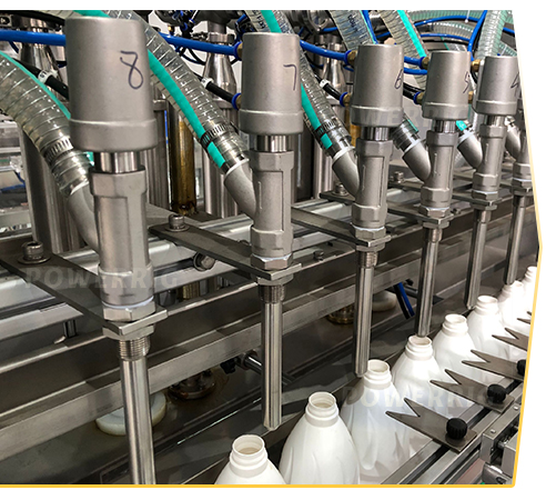 全自动6头农药醋手洗消毒器洗衣液灌装机 - buy liquid filling