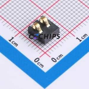 GT-BTP30002-0240B-019A Blade/Spring Contact Battery Connector SMD,P=3mm Connector Spring Contact Type 3mm 2P Vertical Mount - Product Image 1