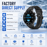 Reloj Inteligente Redondo con Logotipo Personalizado, Reloj Deportivo con Llamadas y Rastreador de Actividad Física de Marca Privada para Vendedores de Comercio Electrónico