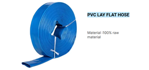 Tùy chỉnh PVC Ống phẳng, có sẵn trong các thông số kỹ thuật khác nhau và màu sắc, cho tưới tiêu nông nghiệp và thoát nước - Product Image 2