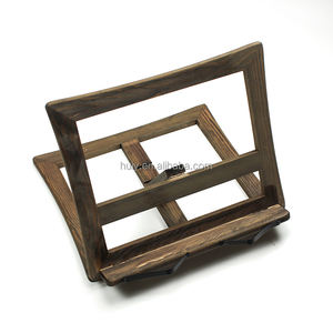 Caballete de mesa portátil compacto de madera, soporte de alta calidad para libro de cocina y libro de texto - Product Image 6