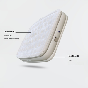 Lit d'air gonflable portable résistant aux perforations de 40 cm, gonflage rapide, pour la maison, <span class=keywords><strong>le</strong></span> <span class=keywords><strong>camping</strong></span> en plein air, matelas d'air pour pique-nique, fête - Product Image 3