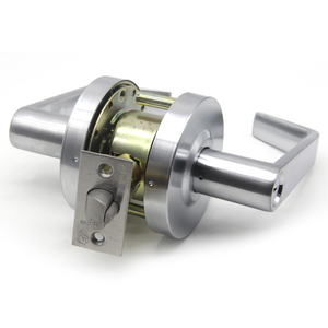 ANSI Grado 1 Deurklinken Cerradura de manija de puerta tubular de paso de privacidad de acero inoxidable con clasificación de fuego - Product Image 4