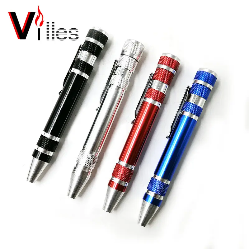 Kit de tournevis de précision pour stylo multi-outils magnétiques 8 en 1