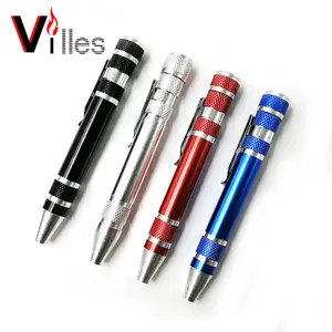 Kit de tournevis de précision pour stylo multi-outils magnétiques 8 en 1