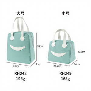 Sac isotherme multifonction grande capacité 600D imperméable avec fermeture éclair, pliable, avec poignée, boîte à lunch portable pour femmes, pique-nique - Product Image 1