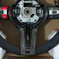 Volant de voiture en fibre de carbone pour BMW F82 F85 F90 F15 E70 E90 E71 E60 F30 F10 F20 F22 F31 M2 F87 M3 F80 M4 Accessoires fourrés