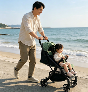 Oferta Especial JXB: <span class=keywords><strong>Carrito</strong></span> de Bebé Portátil Todoterreno con Rueda Delantera Universal y <span class=keywords><strong>Bolsa</strong></span> de Almacenamiento - Product Image 4