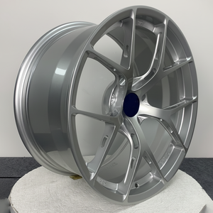Cerchi in Lega Forgiati Monoblocco Argento 19'' 21'' 18x8.5 20x10.5 5x112 5x114.3 per Audi RS3 8V BC S4 <span class=keywords><strong>BMW</strong></span> X3M M3 G80 <span class=keywords><strong>Pneumatici</strong></span> per Auto - Product Image 1