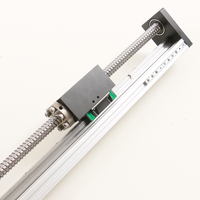 Actionneur linéaire à vis à billes avec moteur pas à pas, guide linéaire précis CNC, glissière linéaire motorisée pour axe Z CNC, livraison gratuite