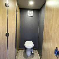 WC portable extérieur en acier inoxydable certifié CE, remorque sanitaire pour location, adapté aux personnes à mobilité réduite, pour les voyages et l'utilisation en appartement