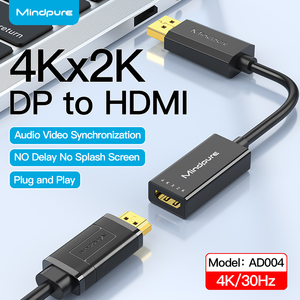 <span class=keywords><strong>Adaptateur</strong></span> convertisseur VGA vers <span class=keywords><strong>HDMI</strong></span> Mindpure 1080P 60Hz avec puce Macro-Silicon MS9288A et alimentation Micro USB 3,5 mm pour ordinateur portable, PC, TV - Product Image 3