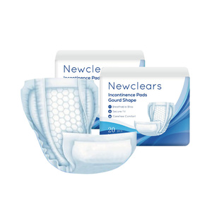 AIMISIN Protège-slips unisexes pour l'incontinence, forme calabash, super absorbants, <span class=keywords><strong>anti</strong></span>-fuites, qualité usine - Product Image 1