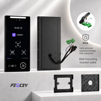 Feocey FCV4905 Escáner de código biométrico y QR con visión nocturna Linux Control de acceso de asistencia de tiempo Reconocimiento facial con Sdk gratuito