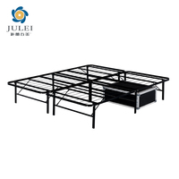 Sommier de lit pliable moderne en métal robuste, silencieux, sans bruit, installation rapide et facile, pour hôtel et appartement