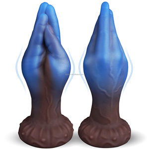 Énorme Godemiché Alien Géant pour Fisting, Grand Plug Anal en Forme de Main Alien Fantaisie avec Ventouse, Godemiché en Silicone Souple à Nœud Artificiel - Product Image 1