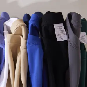 Pure Color Comfortable Men T-shirt Custom Logo T-shirt Wholesale 100% Cotton Height Quality Men T-shirt