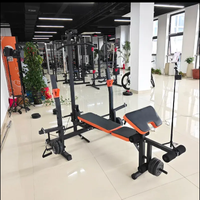 Vente chaude Pliant Banc Presse Lit Multi-fonctionnel Poids Lit Complet Fitness Équipement Banc Presse Rack En Gros