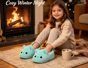 Chaussons d'intérieur amusants et uniques <span class=keywords><strong>en</strong></span> peluche à bout fermé, personnalisés OEM/ODM, pour hommes et enfants, cadeaux <span class=keywords><strong>de</strong></span> fête - Product Image 2