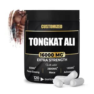 OEM Tongkat Ali供应男士最大力量长杰克素食胶囊Tongkat Ali男士胶囊