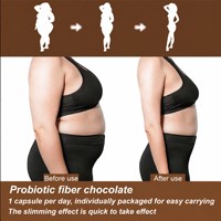 Chocolat prébiotique OEM ODM - Chocolat minceur faible en calories et riche en fibres pour la détoxification quotidienne
