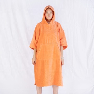 Logo personnalisé Serviette <span class=keywords><strong>de</strong></span> plage en coton <span class=keywords><strong>de</strong></span> haute qualité Robe <span class=keywords><strong>de</strong></span> <span class=keywords><strong>bain</strong></span> <span class=keywords><strong>Poncho</strong></span> chaud gaufré en microfibre à séchage rapide - Product Image 1