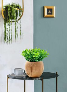 Làm Bằng Tay Tự Nhiên Tếch Bình Cá Bát Hình Gỗ Bình Mộc Mạc Gỗ Trồng Bát Trang Trí Trung Tâm Cho Đám Cưới Nhà - Product Image 4