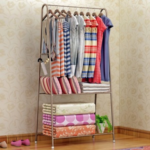<span class=keywords><strong>Porte</strong></span>-<span class=keywords><strong>manteau</strong></span> <span class=keywords><strong>mural</strong></span> moderne réglable avec rangement inférieur, <span class=keywords><strong>design</strong></span> multifonctionnel <span class=keywords><strong>pour</strong></span> salon, chambre à coucher, et support à linge - Product Image 6