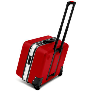 Caja de herramientas eléctricas Twin Move Red de 42 piezas con asa y ruedas para uso profesional - Product Image 3