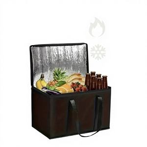 Sac isotherme réutilisable promotionnel avec logo personnalisé Vente en gros Petit sac isotherme non tissé pour 6 repas pour aliments - Product Image 1