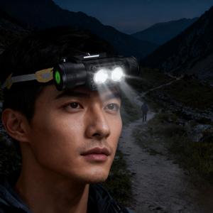 Aluminum Alloy H25A SST25 <strong>High</strong> <strong>Power</strong> Lithium18650 Battery <strong>Headlamp</strong> USB Custom <strong>Headlamp</strong> Rechargeable <strong>Headlamps</strong> for Hunting Hiking - Product Image 1
