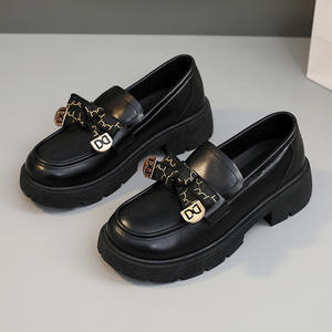 Mocasines para Mujer K1806, Antideslizantes, Parte Superior de PU, Cierre con Cordones, Color Sólido, Moda Verano 2023, Casuales, con Suela Gruesa y Elevada - Product Image 3