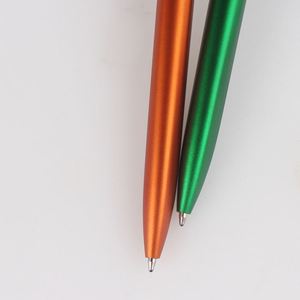 Promotional Cheapest Square Plastic Ballpoint <b>Pen</b> With Printed Custom Logo Pressing Multi Coloured Roller Ball Painting for Gift - Product Image 4