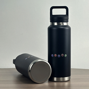 36oz chai nước với Chug Nắp xử lý thép không gỉ cách nhiệt biểu tượng tùy chỉnh UV 3D in ấn sơn tĩnh điện Laser khắc nhiệt - Product Image 4