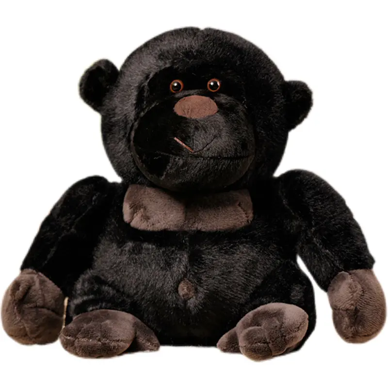 OEM wholesale stuffed animal toys orangutan children's gifts black MONKEY Plush Doll