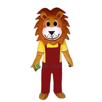 Costume de Mascotte Lion/Cougar Réaliste en Peluche Personnalisable pour Adulte, Tissu Rembourré, MOQ 1PC, UYEAH ODM