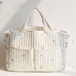 Bolsa Organizadora de Pañales para Bebé y Mamá, Venta al por Mayor de Fábrica, Bolso de Mano Portátil, Bandolera, Bolsa de Viaje, Bolso Tote Resistente - Product Image 2