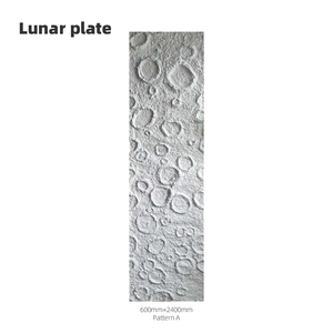 Panneaux en pierre lunaire PU, plusieurs tailles, imperméables, ignifuges, résistants aux UV, pour la décoration murale intérieure et extérieure des villas - Product Image 1