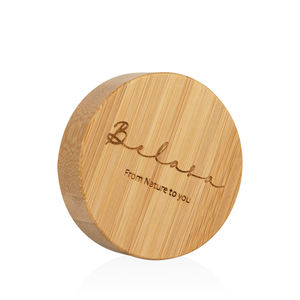 Tapa de bambú esmerilada para crema facial, contenedor de vidrio con tapa de bambú de 50ml, 1oz, <span class=keywords><strong>2022</strong></span> - Product Image 4