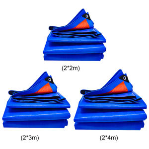 غطاء مطر GCG مقاس 2×3م و2×4م و3×4م مقاوم للماء باللون الأخضر والفضي، مظلة للسيارة وحماية من الأشعة فوق البنفسجية للتخييم والصيد - Product Image 5